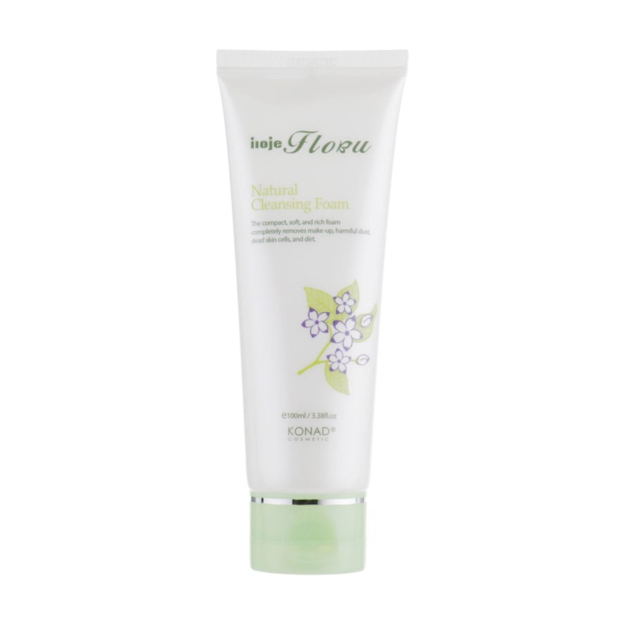 Очищувальна піна для обличчя Konad Iloje Flobu Natural Foam Cleansing, 100 мл